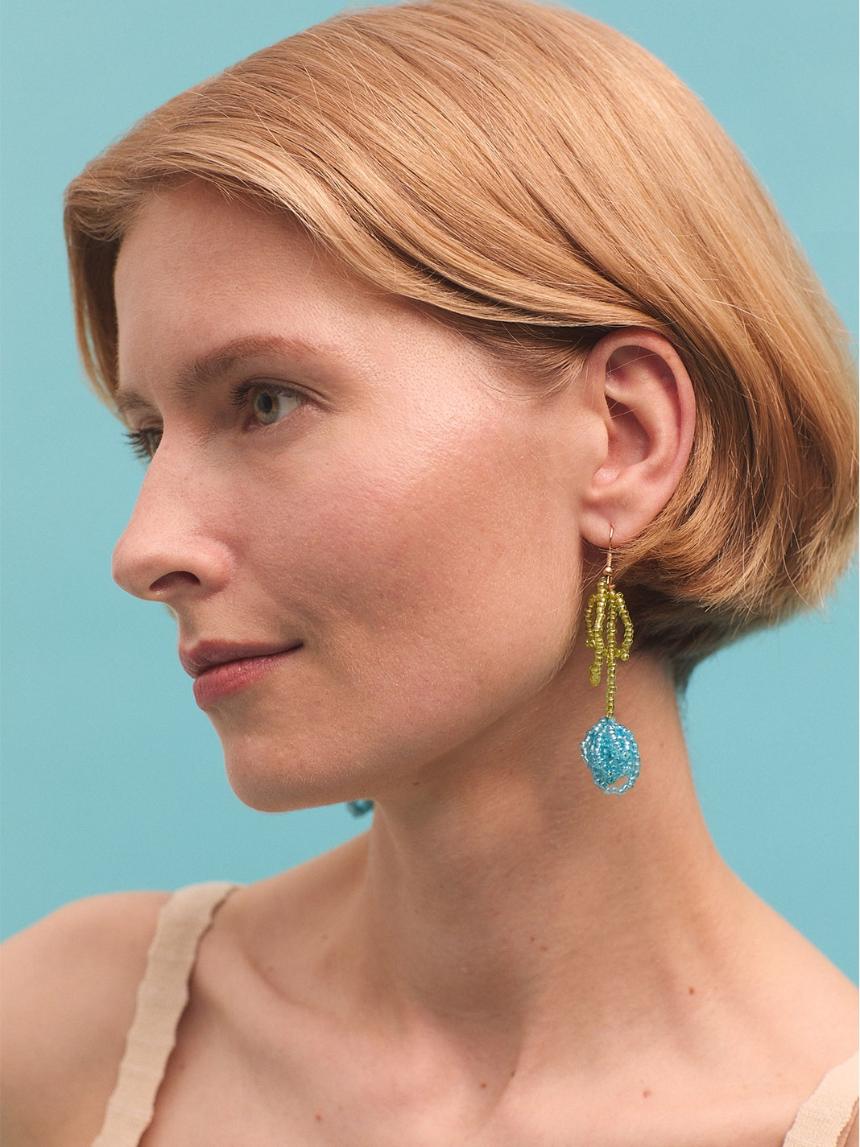 Pendientes flor