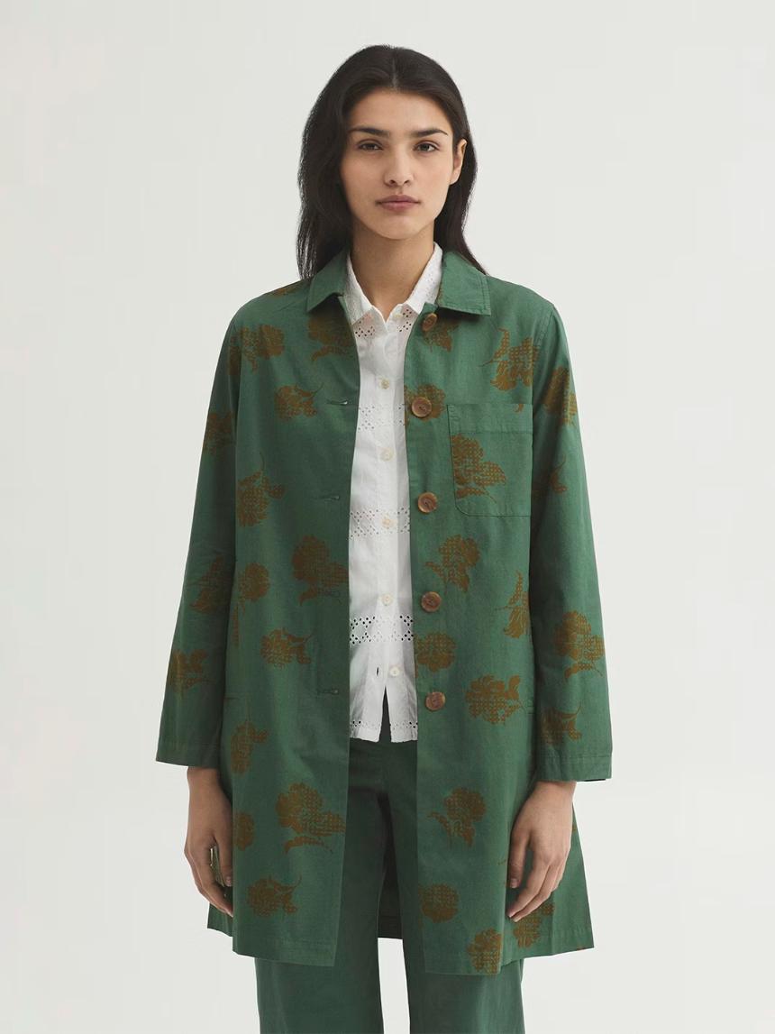 Trench Dots & Flowers
