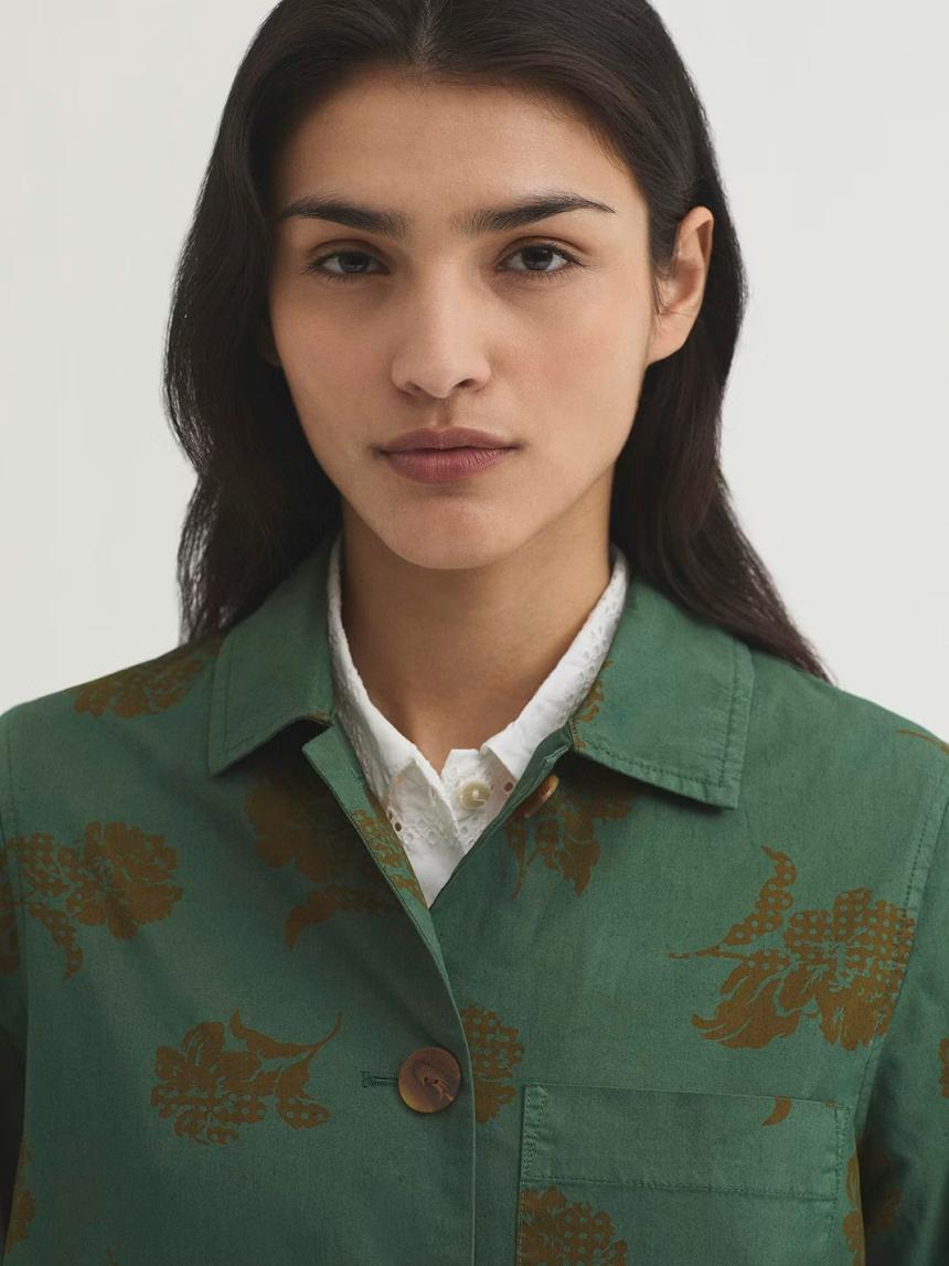 Trench Dots & Flowers