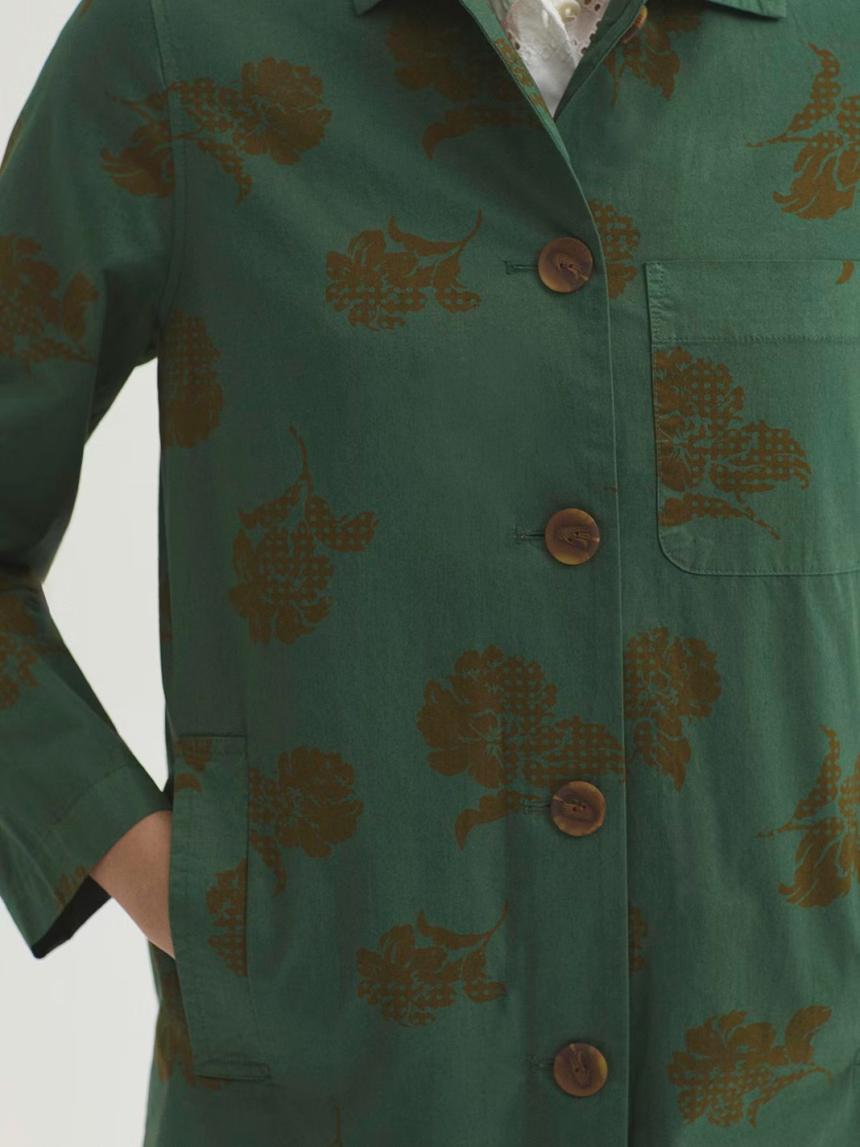 Trench Dots & Flowers