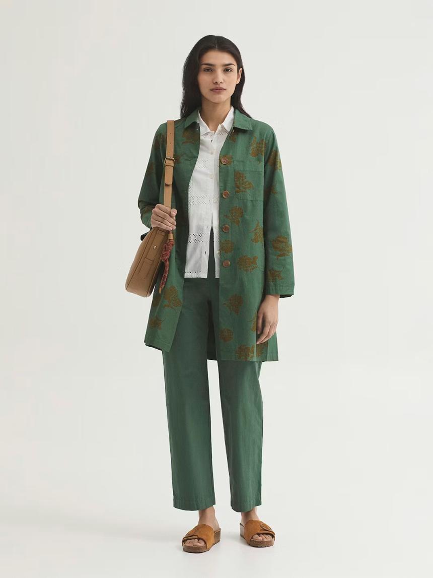 Trench Dots & Flowers