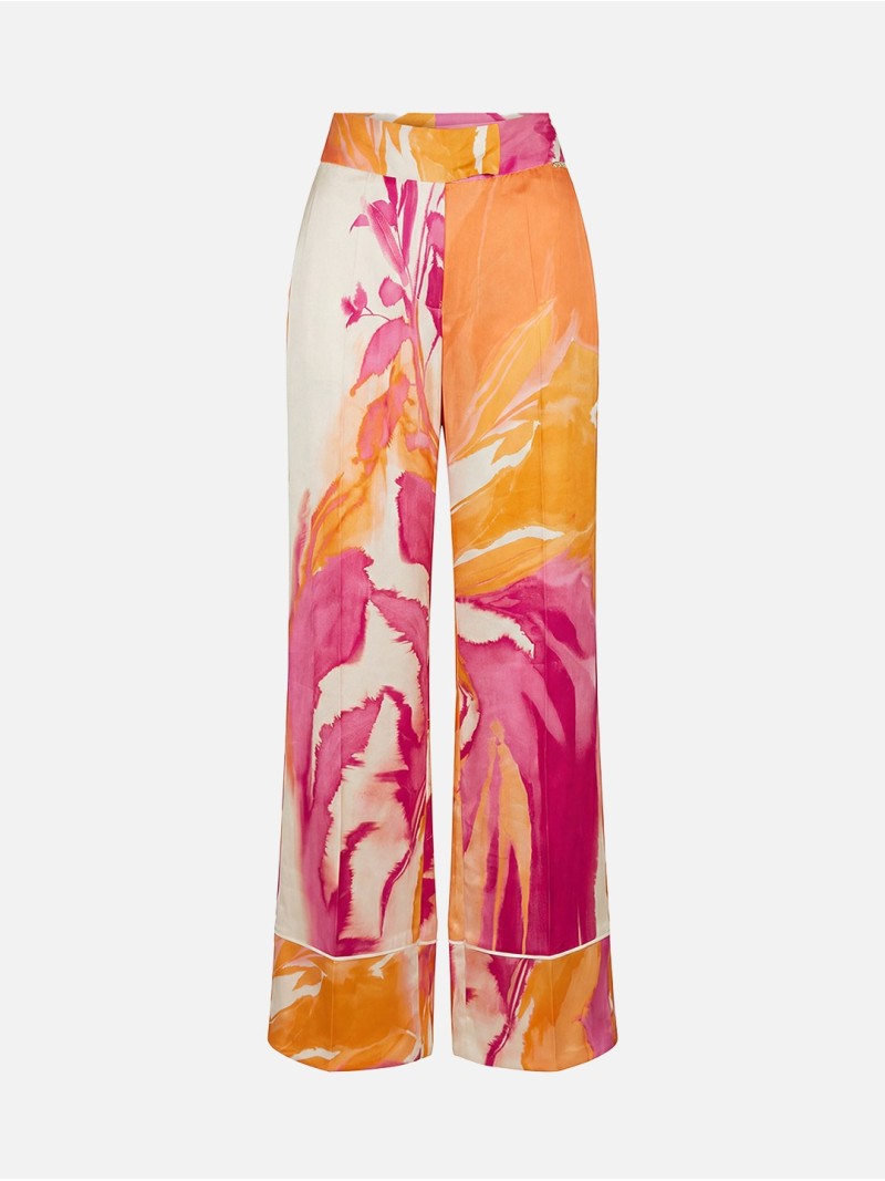 Pantalón fluido estampado