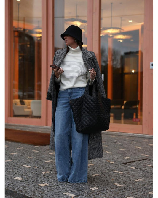 Pantalón vaquero pierna ancha