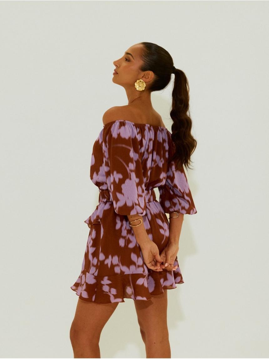 Mono corto estampado