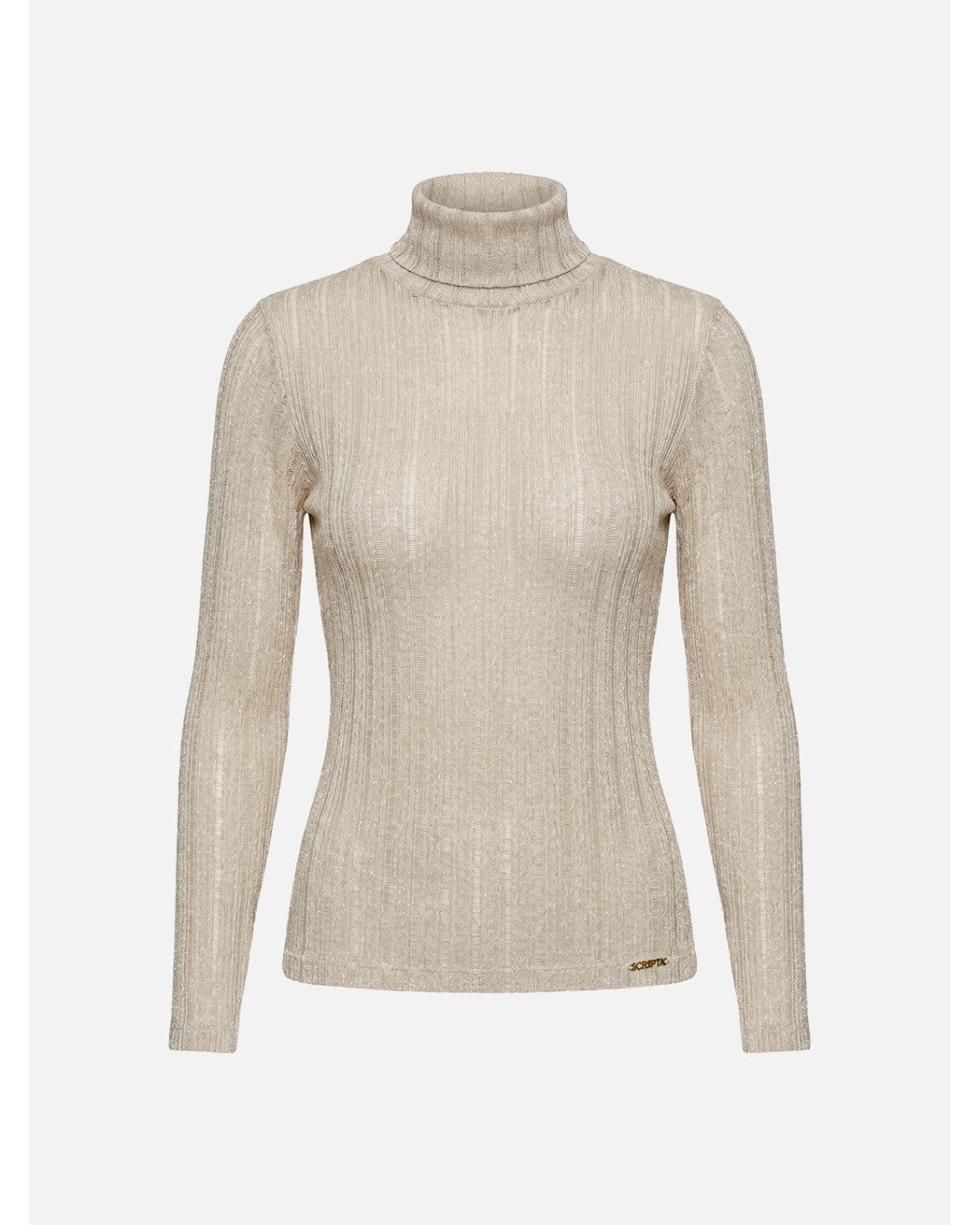 Jersey de punto con brillo