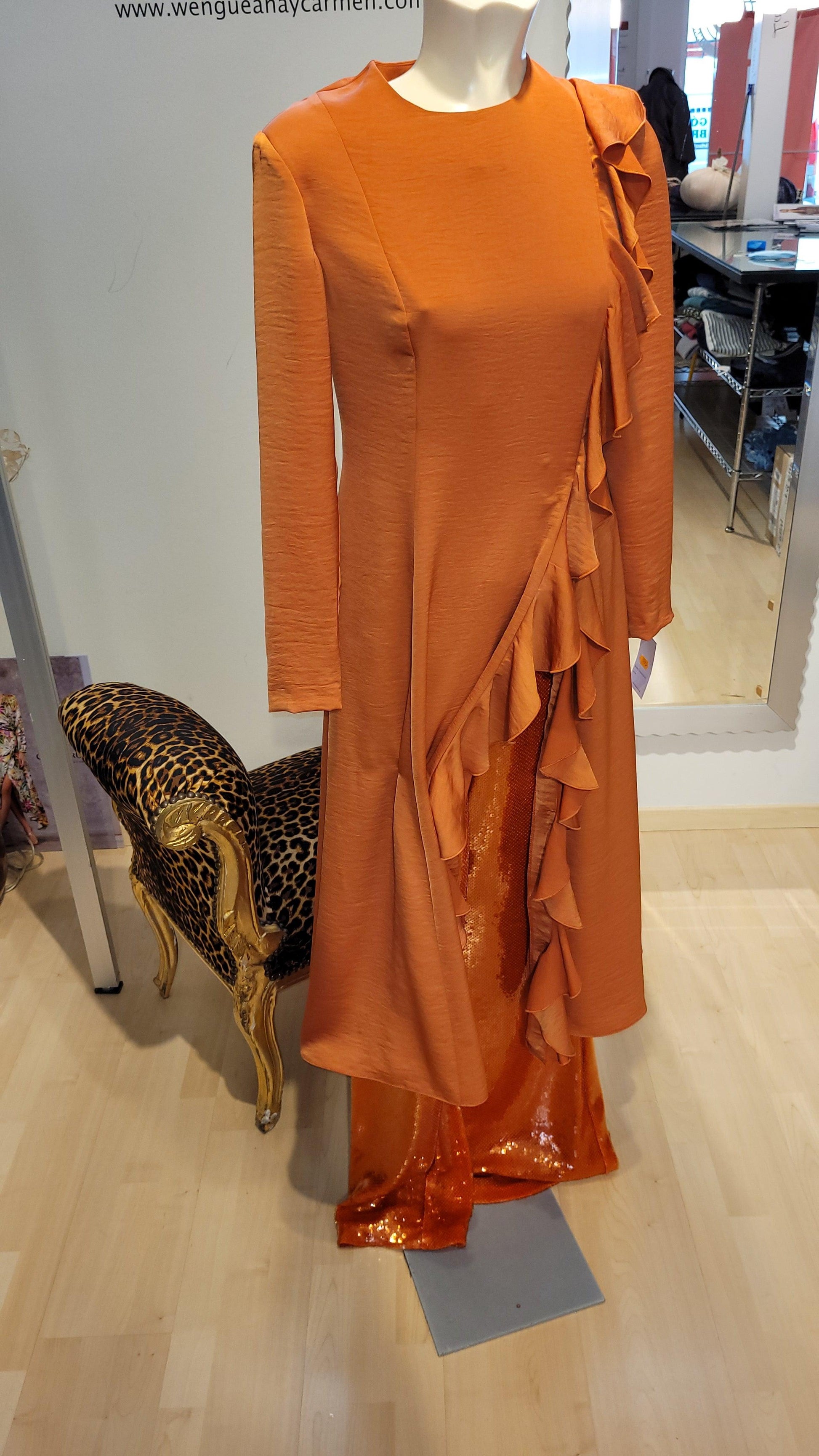 Conjunto vestido-pantalón - Wengué Ana y Carmen - Conjuntos de pantalón - Wengué Ana y Carmen 