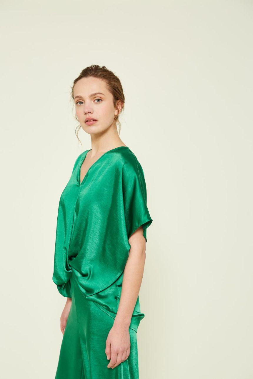 Blusa satén - Wengué Ana y Carmen - Camisas, blusas y camisetas - Van-Dos 